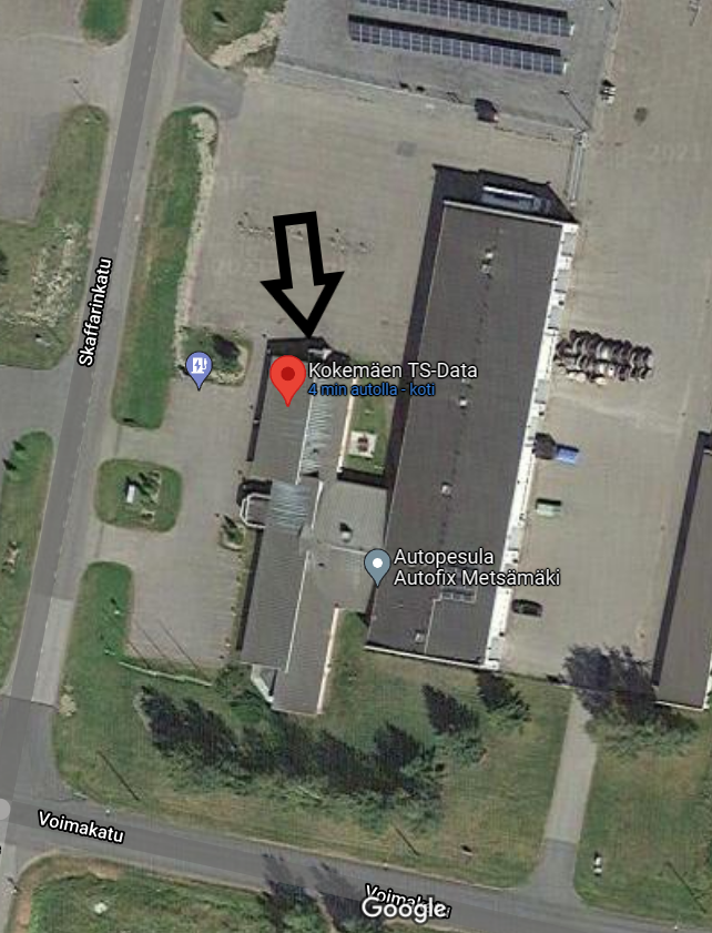 Kokemäen TS-Data Kokemäen Sähkön tiloissa